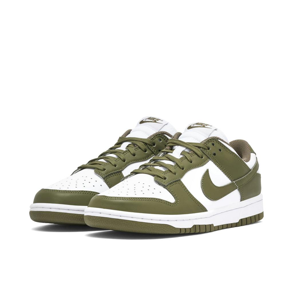 Women's NIKE DUNK LOW MEDIUM OLIVE - product image from the listing.