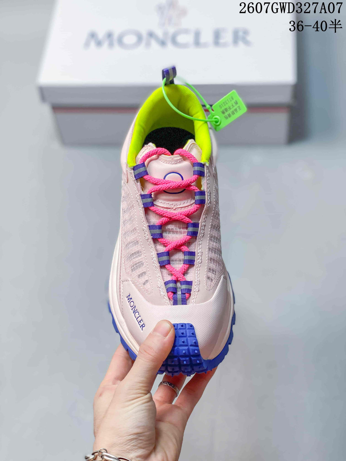 Moncler Grenoble Trailgrip Lite2 Sneakers in Pink Blue 2607GWD327A07 - product image from the listing.