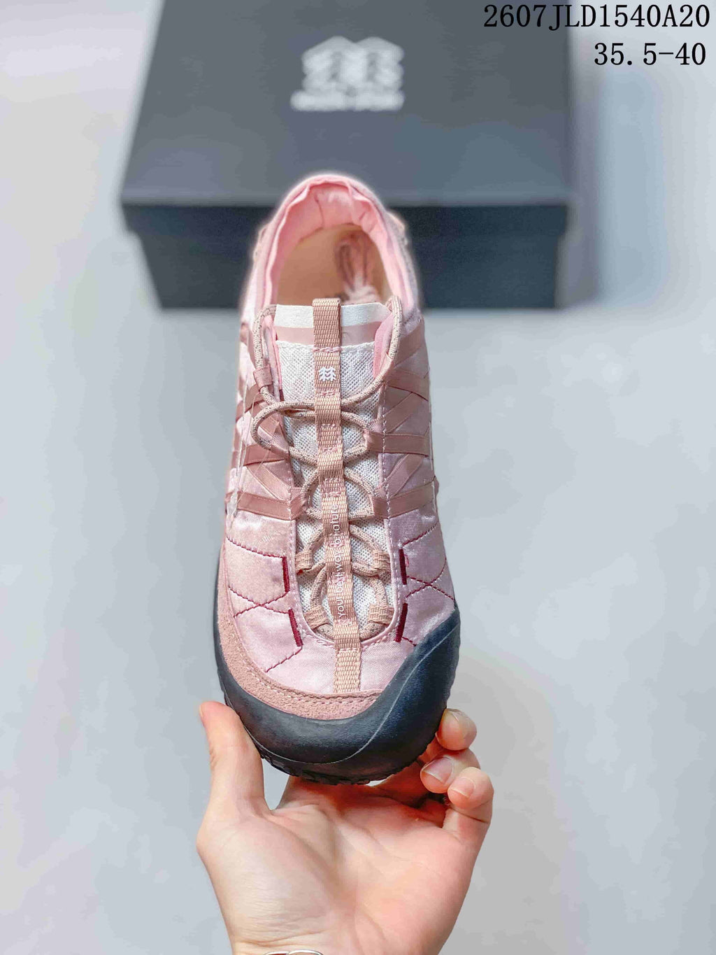 Women's KOLON SPORT ROAM VARY Pink Outdoor Sneakers - product image from the listing.