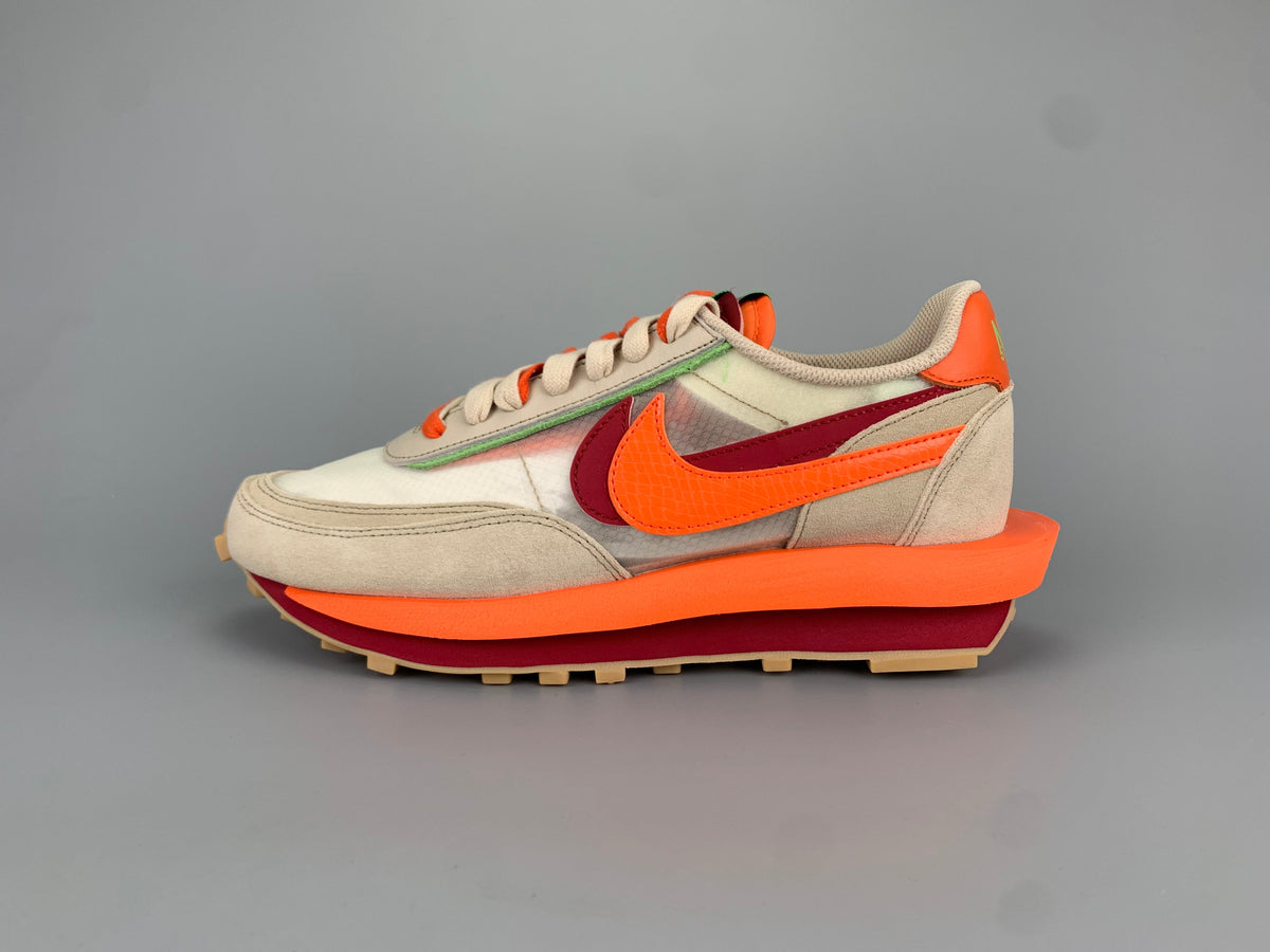 Nike LDWaffle CLOT x sacai DH1347-100 Trainers - product image from the listing.