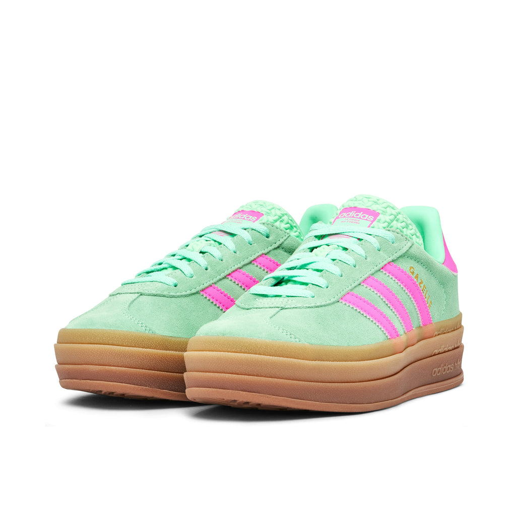 Women's Adidas Originals Gazelle Bold Green - product image from the listing.
