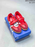 adidas Samba Jane Sneakers in Red White - product image from the listing.