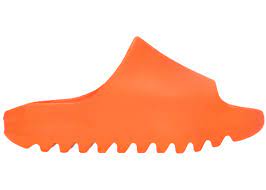 Yeezy Enflame Orange Slide Sandals - product image from the listing.