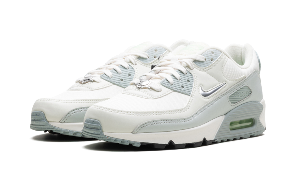 Women's Air Max 90 "Silver" FN6948-100 - product image from the listing.