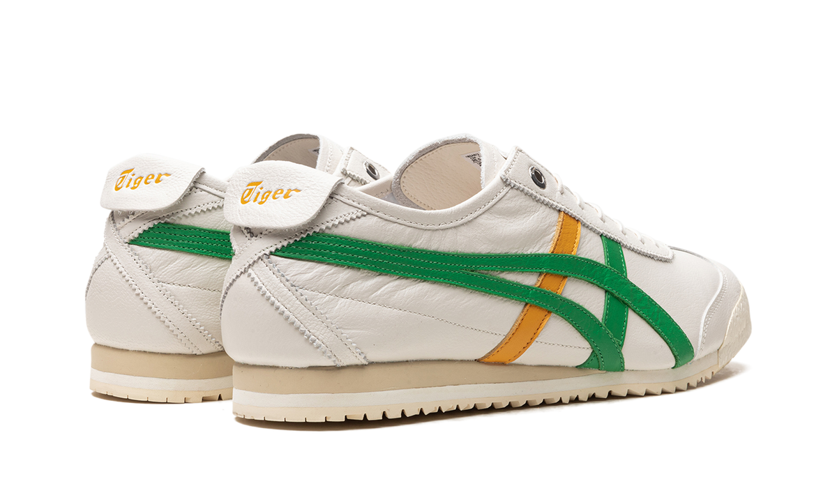 Cream Cilantro Green Yellow - Onitsuka Tiger Mexico 66 SD Sneakers - product image from the listing.