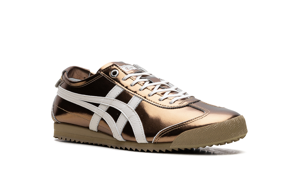 Desert Camp Cream - Onitsuka Tiger Mexico 66 SD Metallic Series Sneakers - product image from the listing.