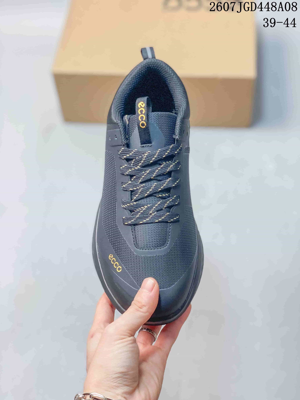 ECCO 710280OPW Dark Gray Casual Sneakers for Running - product image from the listing.