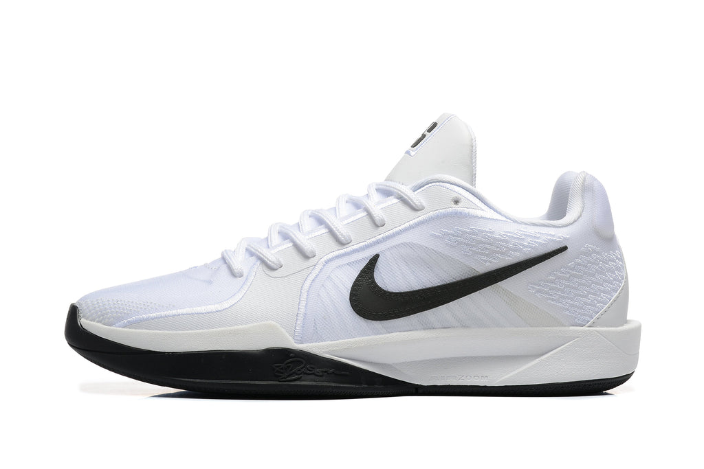 Nike Sabrina 2 Basketball Shoes in White Black - product image from the listing.