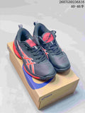ASICS Swiftace Yuki Basketball Shoes in Black and Red 721060RRY - product image from the listing.