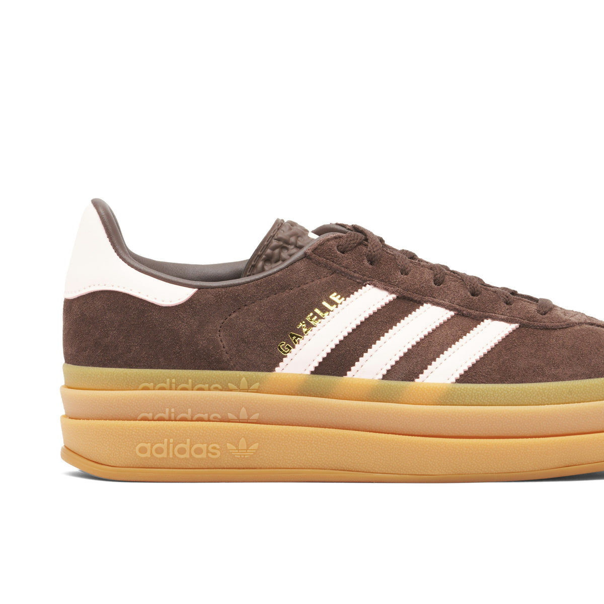 Women's Adidas GAZELLE BOLD ICEY PINK AUBURN - product image from the listing.
