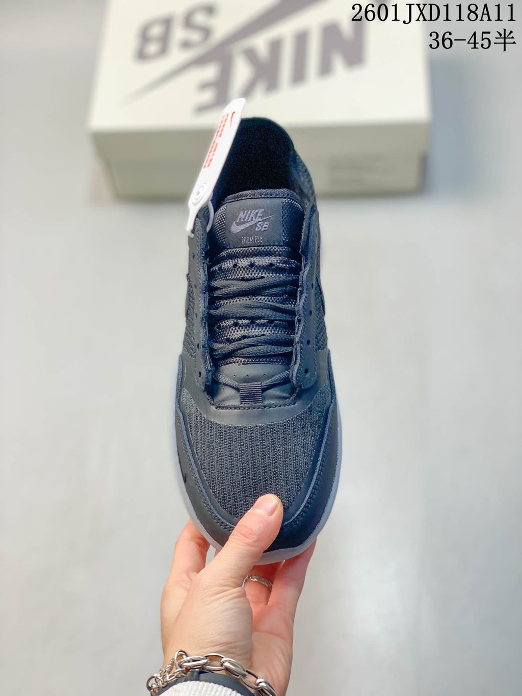FV8493-2 - Nike SB PS8 Low-Top Skate Shoes, Dark Gray - product image from the listing.