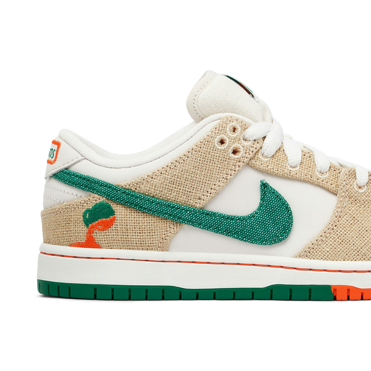 NIKE SB DUNK LOW X JARRITOS in GREEN WHITE - product image from the listing.