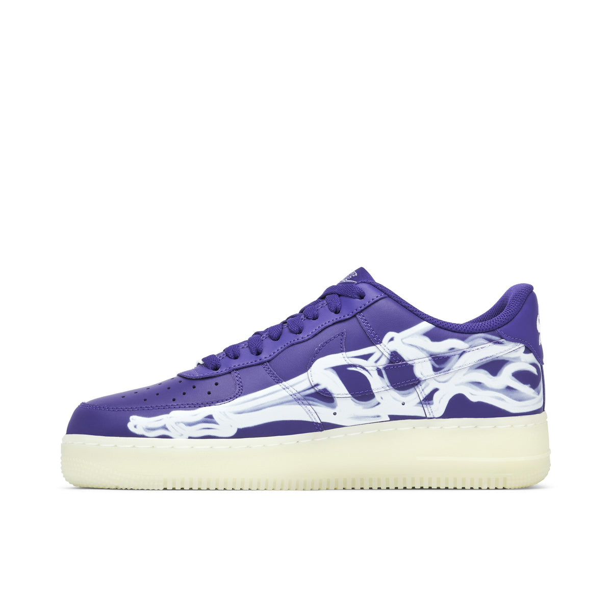 NIKE AIR FORCE 1 SKELETON in PURPLE - product image from the listing.