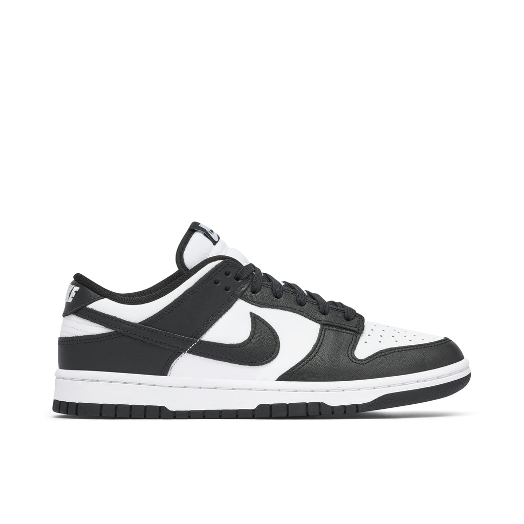 NIKE DUNK LOW RETRO in BLACK WHITE - product image from the listing.