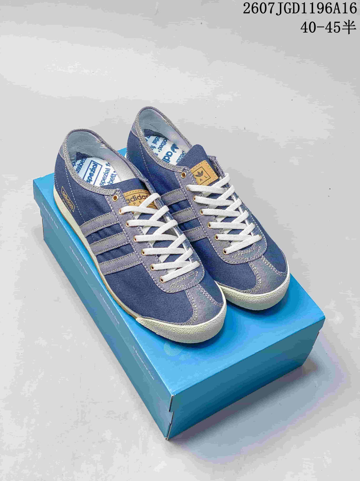adidas Spezial Denim Trainers Blue Bird 2607JGD1196A16 - product image from the listing.