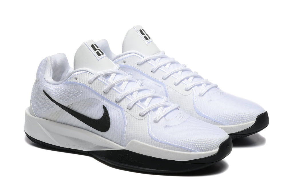 Nike Sabrina 2 Basketball Shoes in White Black - product image from the listing.