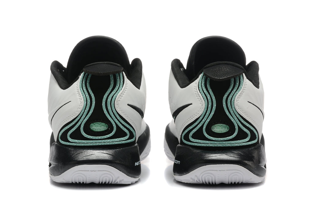 Nike 870-17 Basketball Sneakers in White and Black - product image from the listing.