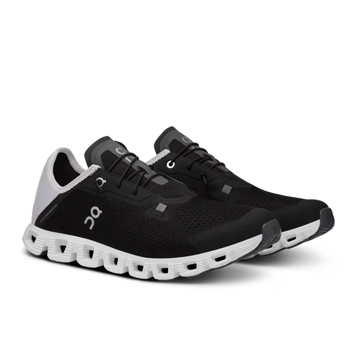 On Cloud 5 Coast Black Shadow Lifestyle Trainers - product image from the listing.
