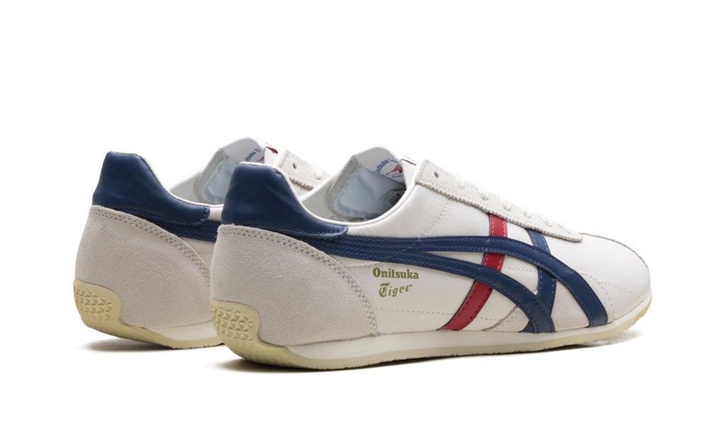 Onitsuka Tiger Runspark Sneakers in White Blue Red - product image from the listing.