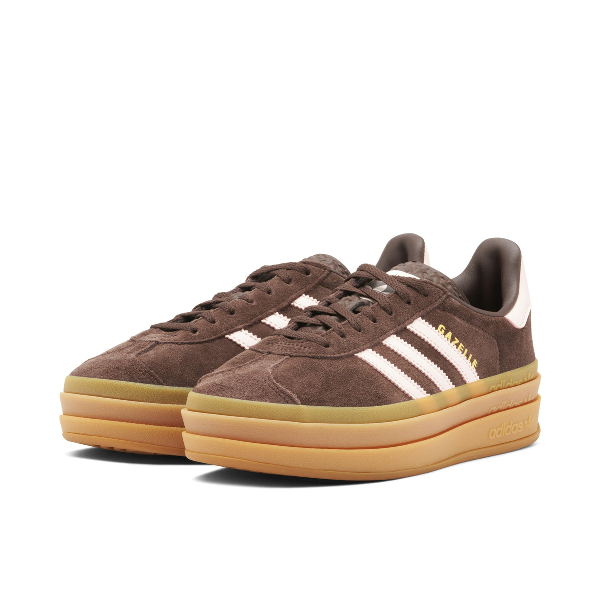 Women's Adidas GAZELLE BOLD ICEY PINK AUBURN - product image from the listing.