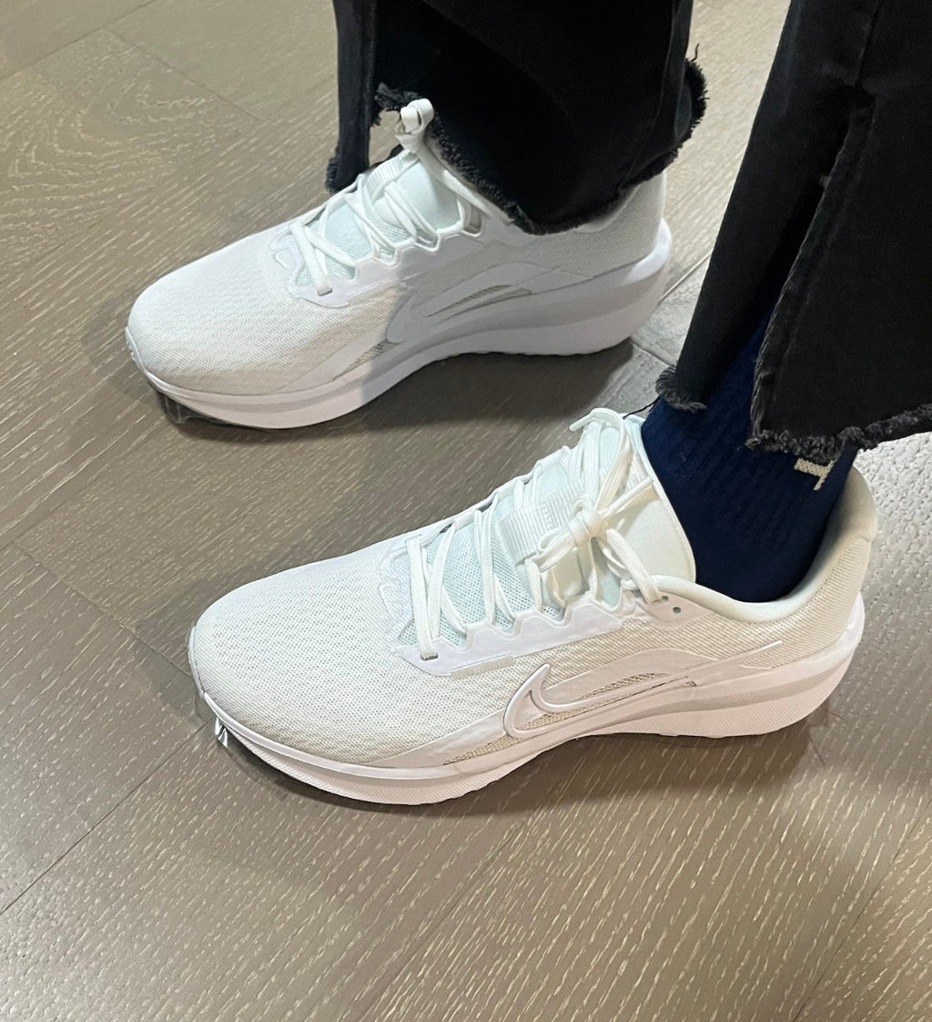 Nike Downshifter 13 Running Shoes in White FD6476-101 - product image from the listing.