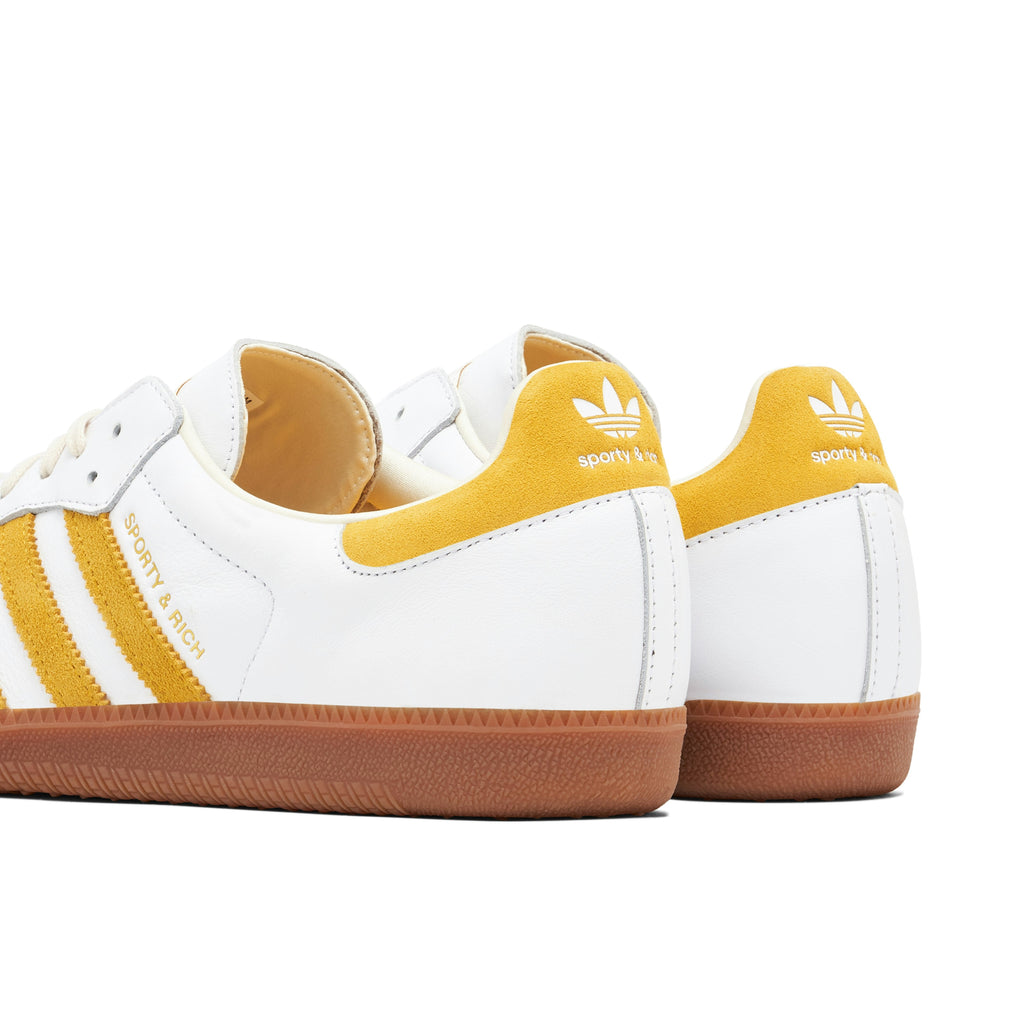 ADIDAS SAMBA X SPORTY & RICH in WHITE GOLD - product image from the listing.