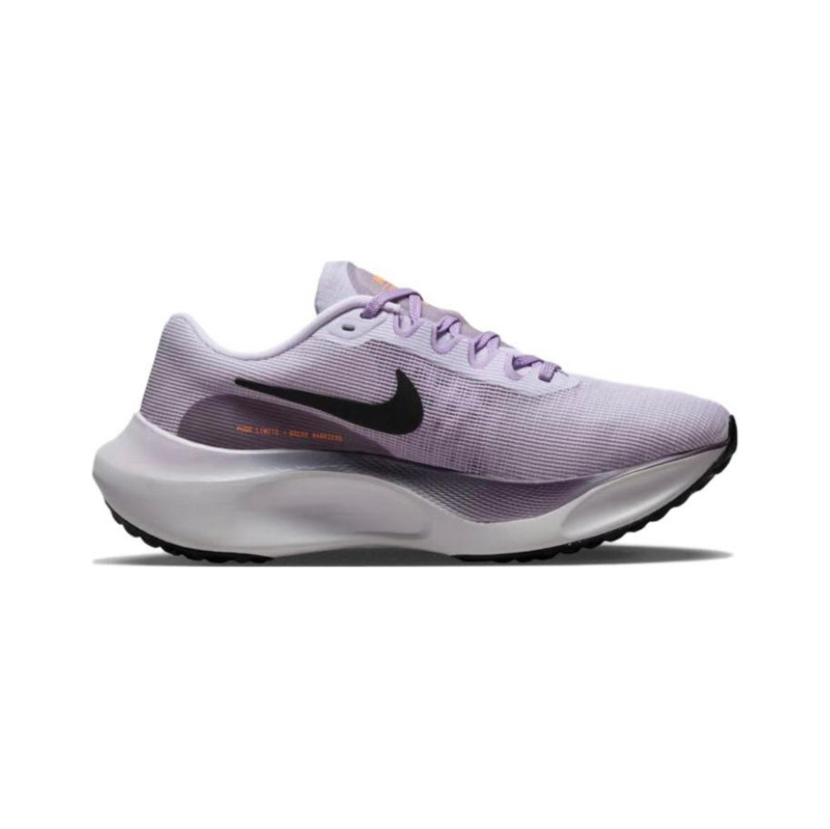 Nike Zoom Fly 5 Road Running Shoes in Purple Black DM8974-500 - product image from the listing.