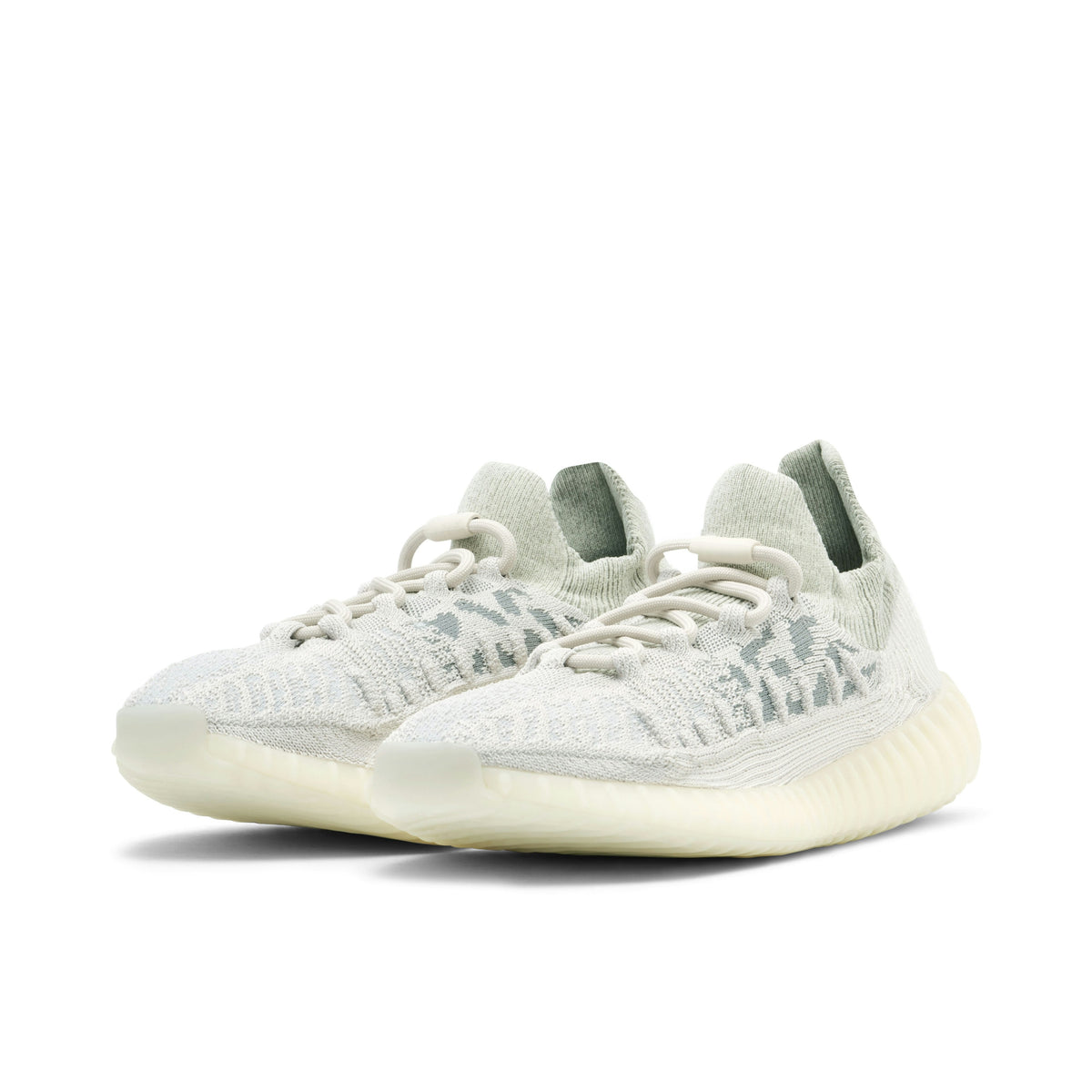 YEEZY BOOST 350 V2 CMPCT SLATE in BONE - product image from the listing.