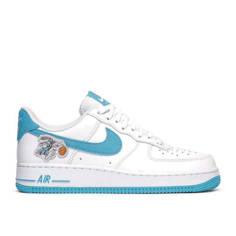 "Hare" Nike Space Jam x Air Force 1 '07 Low Sneakers - product image from the listing.