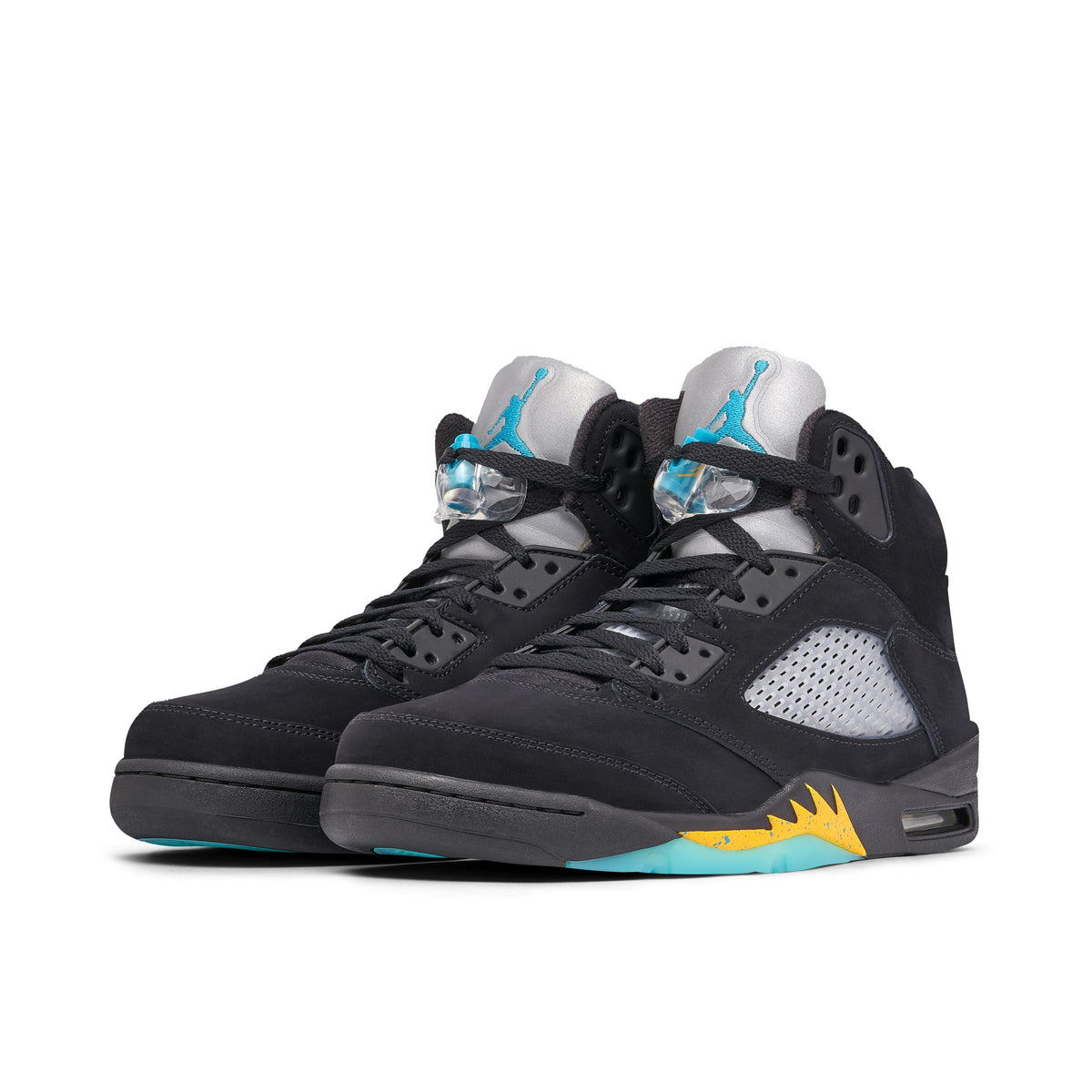 AIR JORDAN 5 in AQUA - product photo shown in the listing for this item.