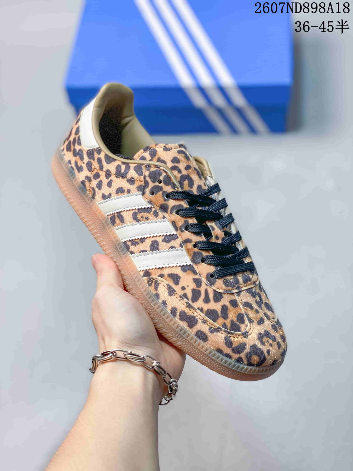 Adidas Samba OG Leopard Print Trainers 2607ND898A18 - product image from the listing.