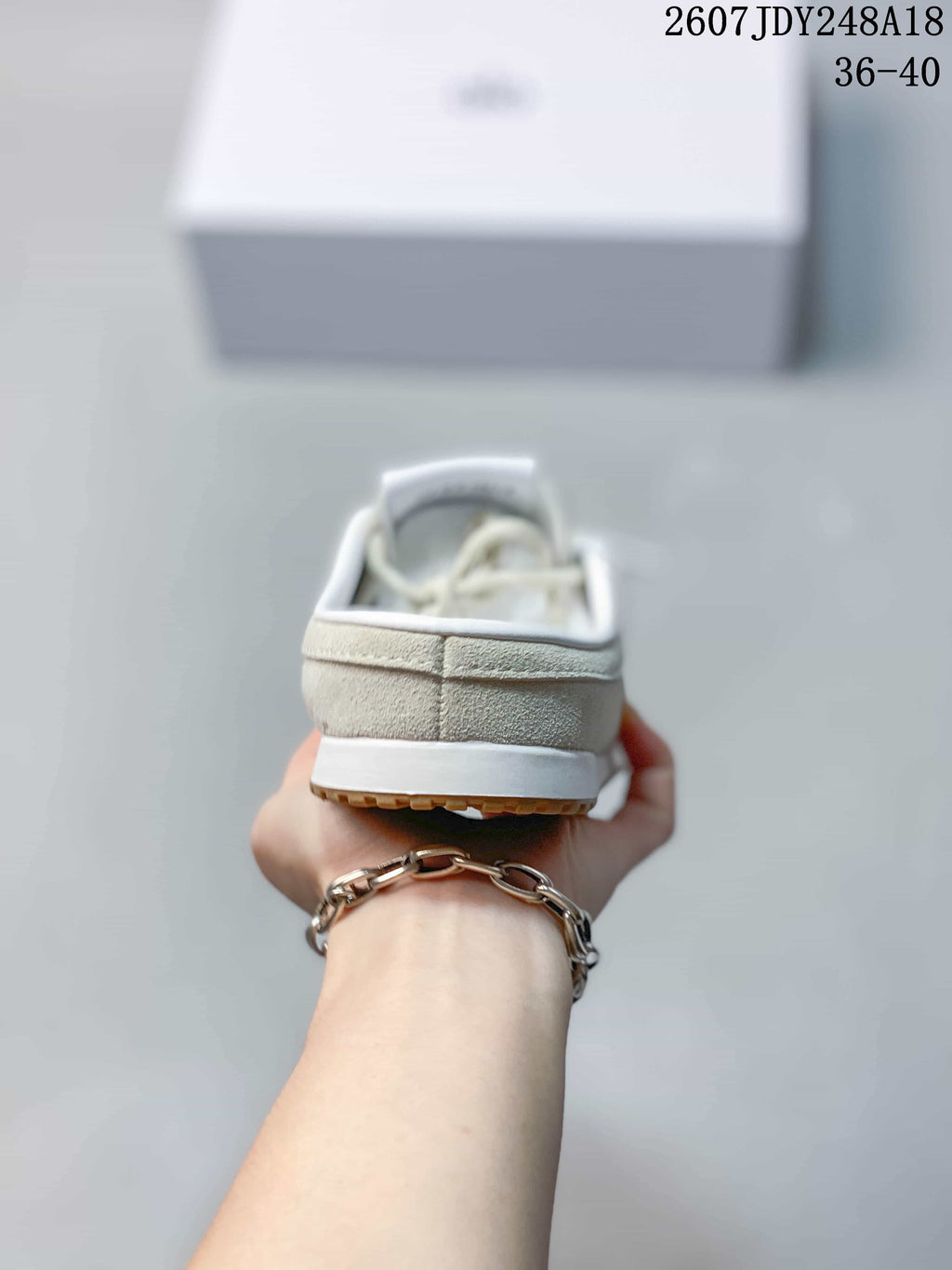 Alo Yoga Sunset Cream Mule Trainers 711085EEU - product image from the listing.