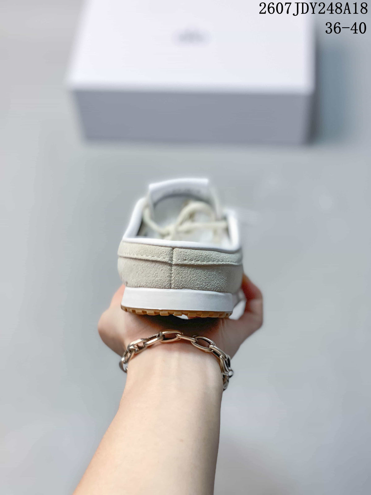 Alo Yoga Sunset Cream Mule Trainers 711085EEU - product image from the listing.