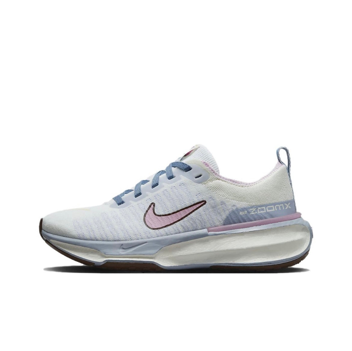 Nike ZoomX Invincible Run Flyknit 3 Running Shoes in Blue White FJ7727-161 - product image from the listing.
