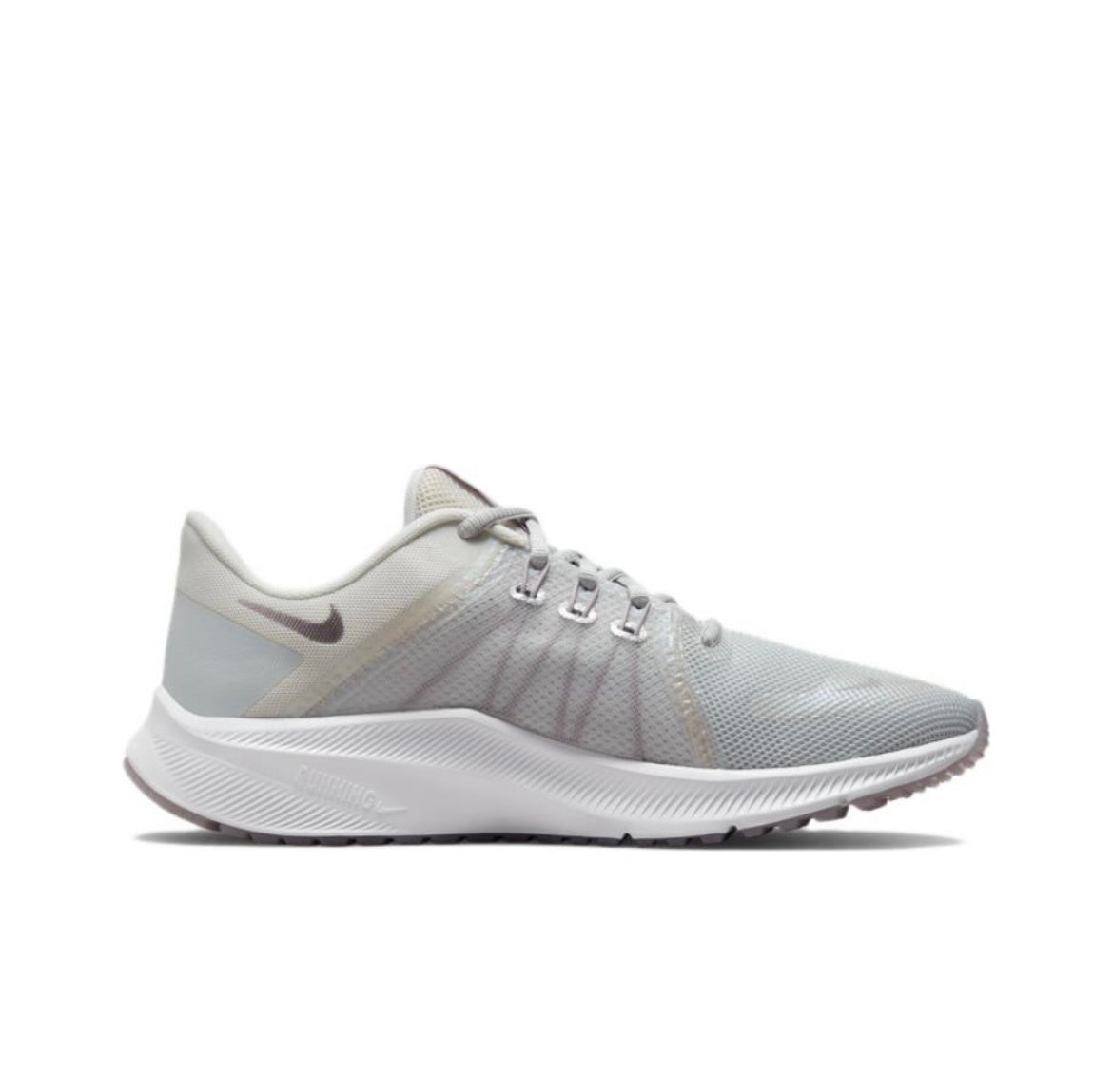 Nike Quest 4 PRM Running Shoes in Light Gray Purple DA8723-011 - product image from the listing.