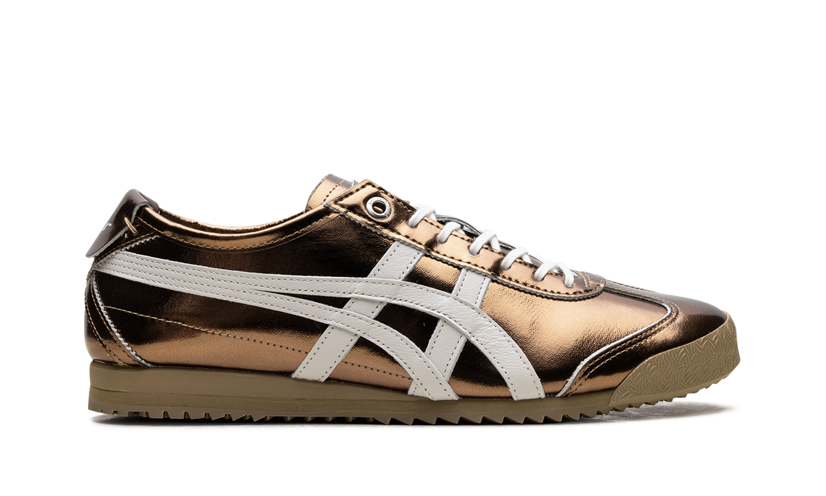 Desert Camp Cream - Onitsuka Tiger Mexico 66 SD Metallic Series Sneakers - product image from the listing.