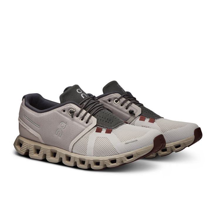 On Cloud 5 Pearl Frost Lifestyle Trainers - product image from the listing.