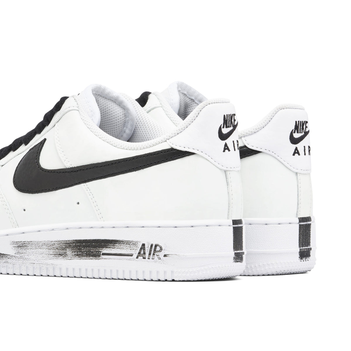 G-Dragon PEACEMINUSONE x Nike Air Force 1 Para-Noise Sneakers in White - product image from the listing.