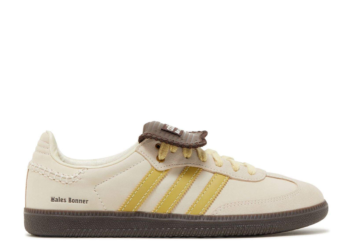 adidas Wales Bonner X Samba Ecru Tint Sneakers in Yellow - product image from the listing.
