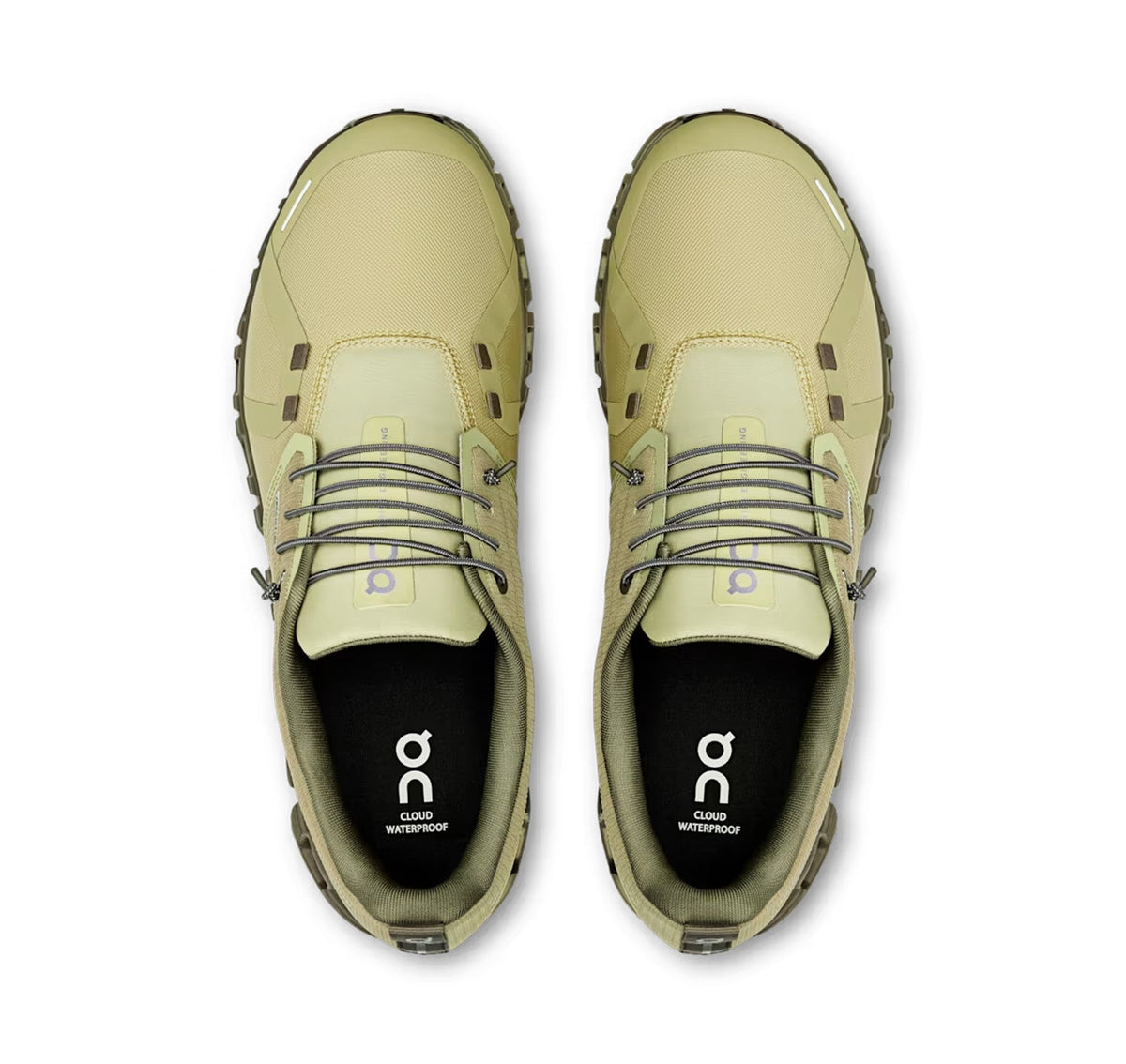 Men's On Cloud 6 Waterproof Caper/Grove Lifestyle Sneakers - product image from the listing.