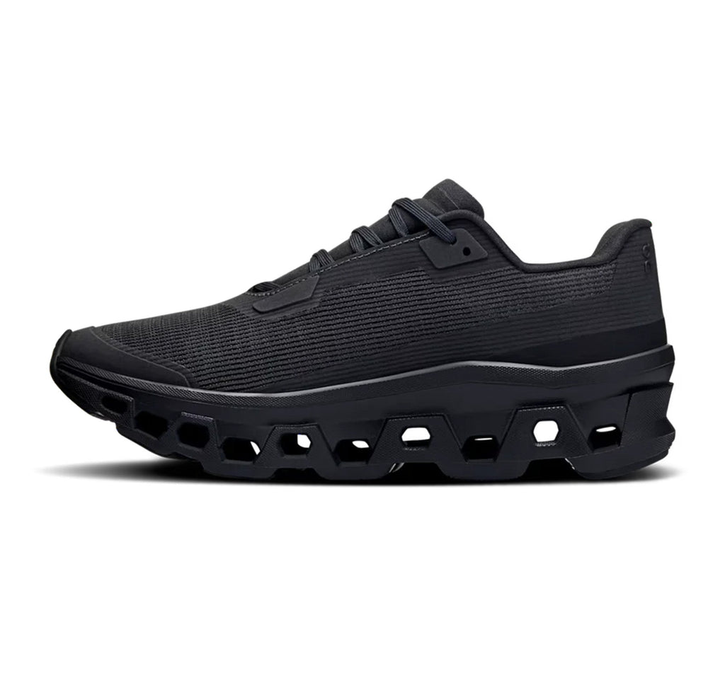 Women's On Cloudmonster Void Black Running Shoes - product image from the listing.