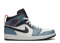 "Fearless" Facetasm x Air Jordan 1 Mid Sneakers - product image from the listing.