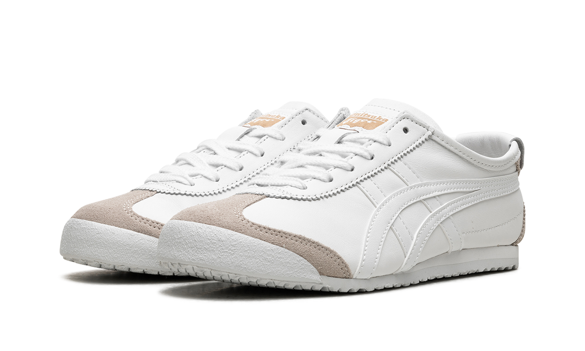 White Beige | DL408 0101 - Onitsuka Tiger Mexico 66 Sneakers - product image from the listing.