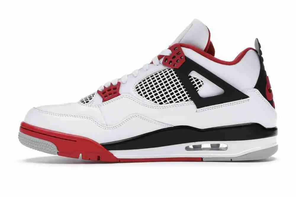 Red fire - Air Jordan 4 Retro - product image from the listing.