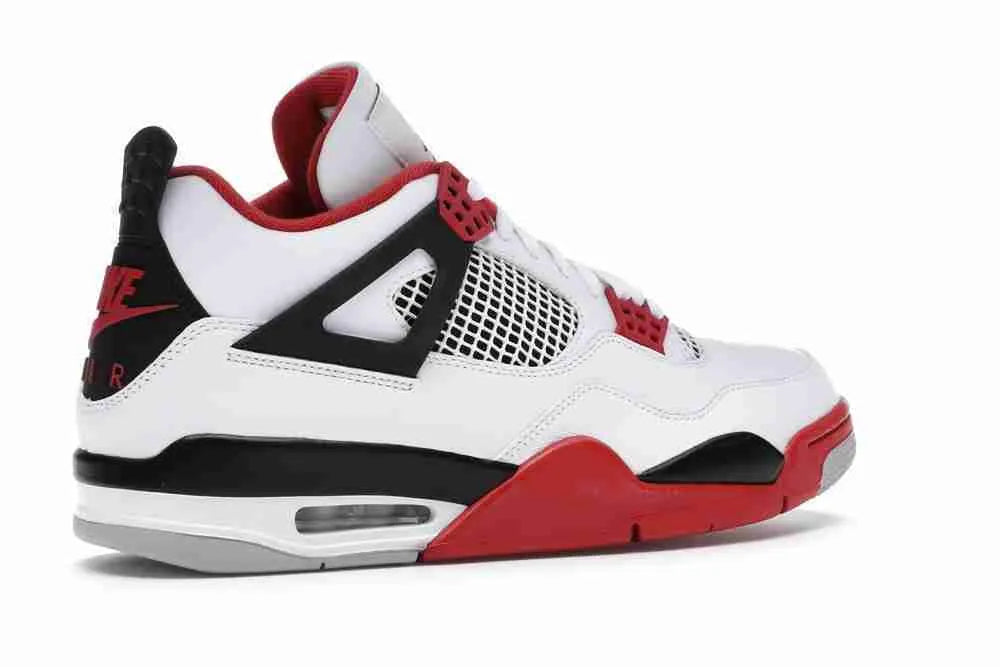 Red fire - Air Jordan 4 Retro - product image from the listing.