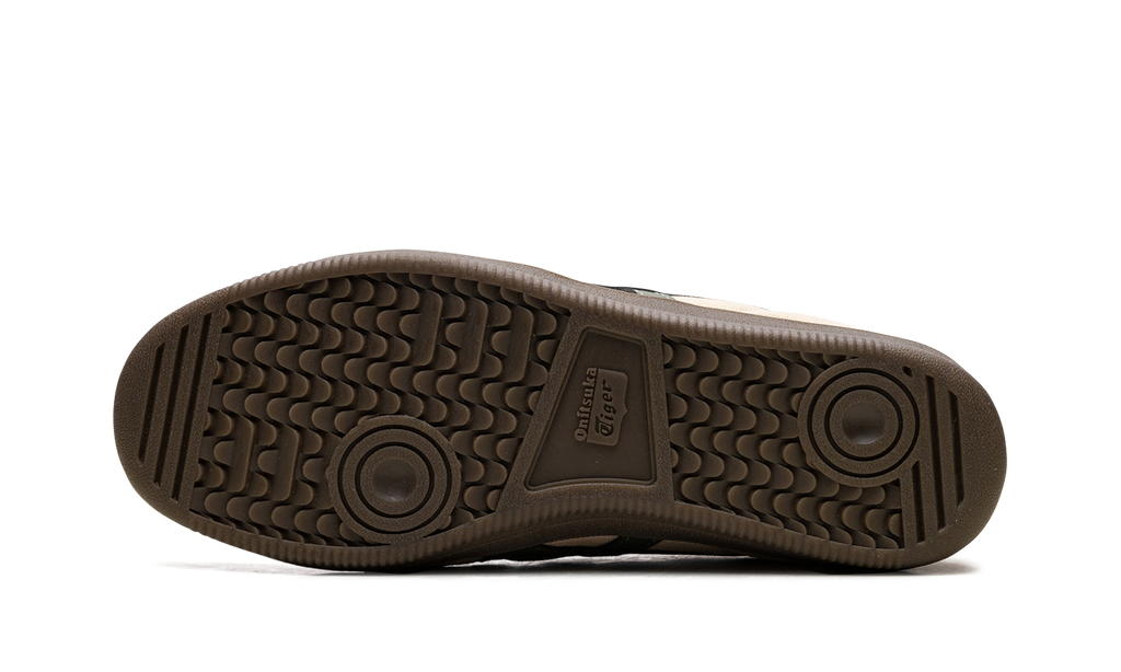 Onitsuka Tiger Tokuten Slip-On Sneakers in Beige Brown Green - product image from the listing.