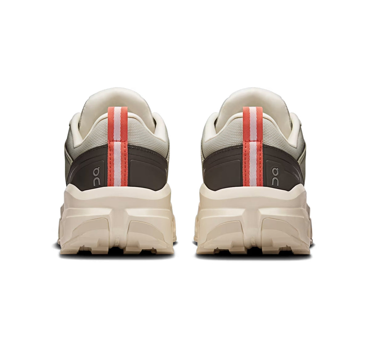 Women's On Cloudrock Low Waterproof Ivory Hiking Shoes - product image from the listing.