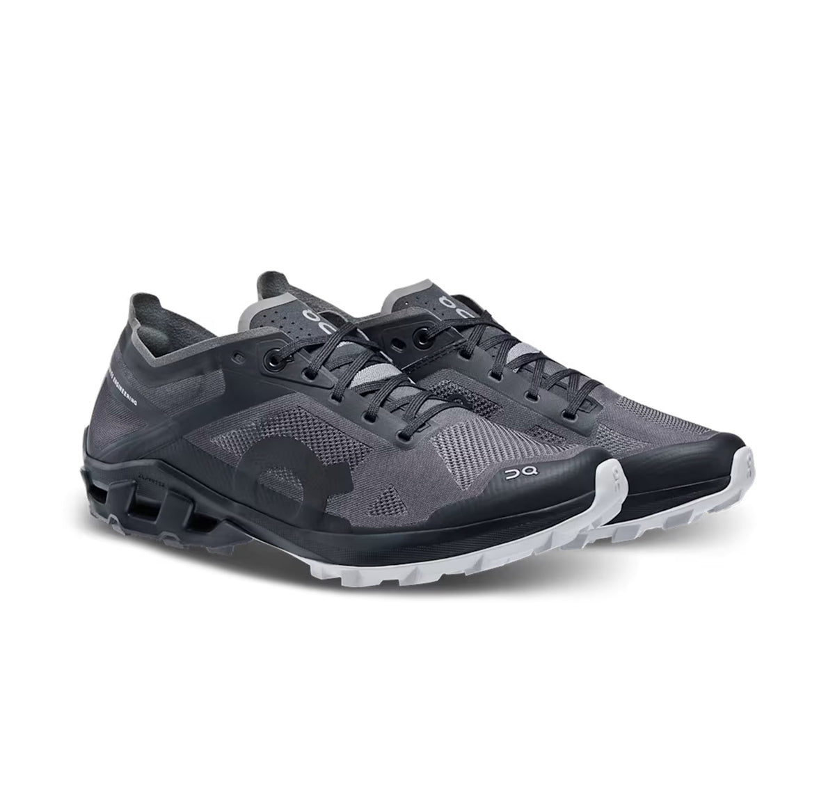 Women's On Cloudventure Peak 3 Black/Glacier Trail Running Shoes - product image from the listing.