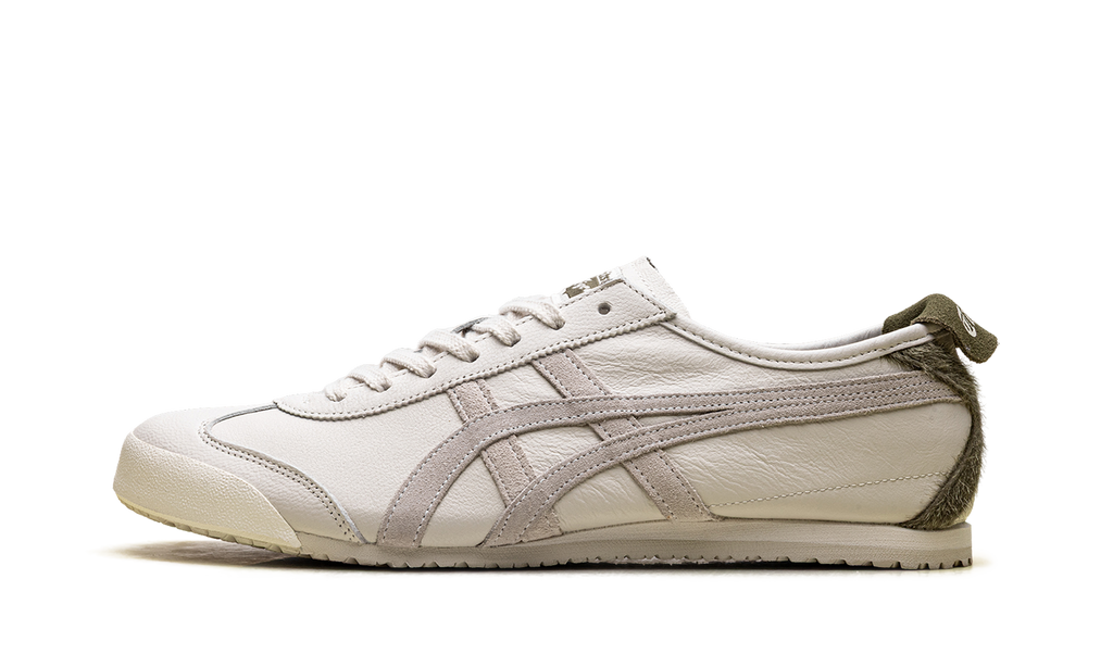 Cream Bronze Green - Onitsuka Tiger Mexico 66 Sneakers - product image from the listing.