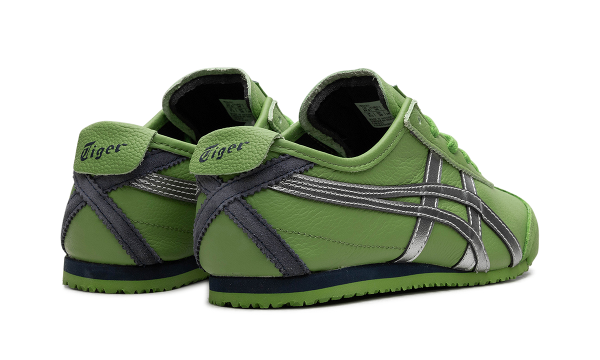 Garden Green Pure Silver - Onitsuka Tiger Mexico 66 Sneakers - product image from the listing.